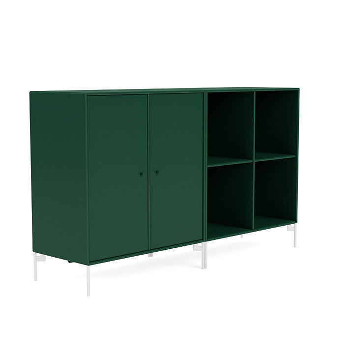 [product_category]-Montana Pair Classic Sideboard With Legs, Pine/Snow White-Montana Furniture-5714322265164-0000PAIR-136-02-MON-3