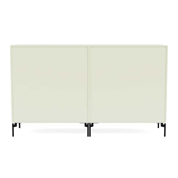 [product_category]-Montana Pair Classic Sideboard With Legs, Pomelo/Black-Montana Furniture-5714322265492-0000PAIR-140-03-MON-4