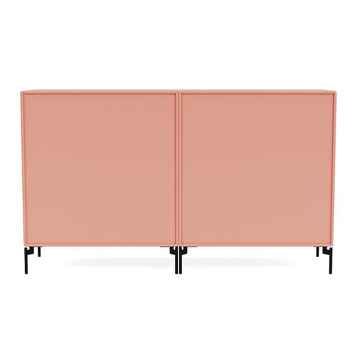 [product_category]-Montana Pair Classic Sideboard With Legs, Rhubarb/Black-Montana Furniture-5714322266376-0000PAIR-151-03-MON-4
