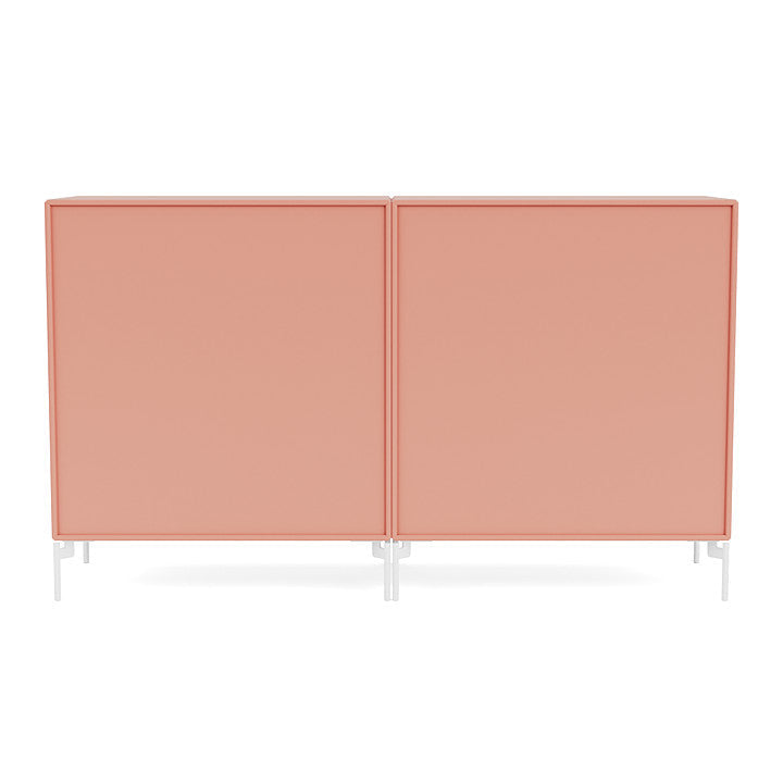 [product_category]-Montana Pair Classic Sideboard With Legs, Rhubarb/Snow White-Montana Furniture-5714322266369-0000PAIR-151-02-MON-4