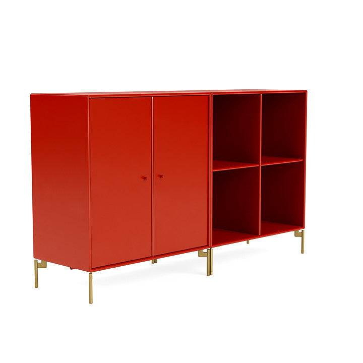 [product_category]-Montana Pair Classic Sideboard With Legs, Rosehip/Brass-Montana Furniture-5714322265942-0000PAIR-145-09-MON-3