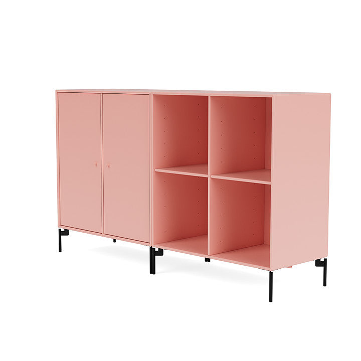 [product_category]-Montana Pair Classic Sideboard With Legs, Ruby/Black-Montana Furniture-5715288347604-0000PAIR-167-03-MON-1