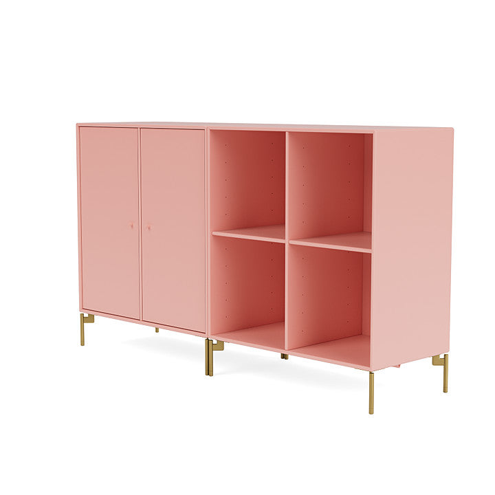 [product_category]-Montana Pair Classic Sideboard With Legs, Ruby/Brass-Montana Furniture-5715288347642-0000PAIR-167-09-MON-1