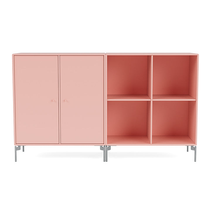 [product_category]-Montana Pair Classic Sideboard With Legs, Ruby/Matt Chrome-Montana Furniture-5715288347581-0000PAIR-167-01-MON-2