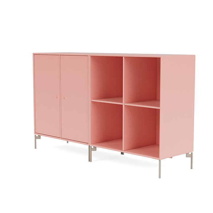 [product_category]-Montana Pair Classic Sideboard With Legs, Ruby/Mushroom-Montana Furniture-5715288347659-0000PAIR-167-10-MON-1
