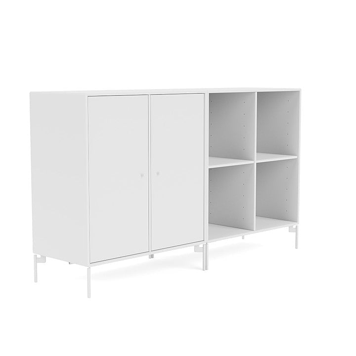 [product_category]-Montana Pair Classic Sideboard With Legs, Snow White/Snow White-Montana Furniture-5714322267649-0000PAIR-38-02-MON-3