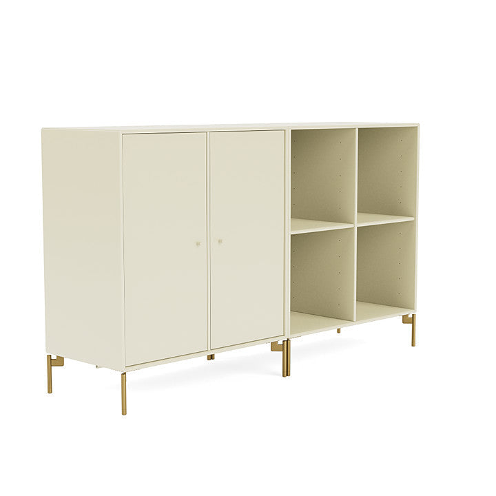 [product_category]-Montana Pair Classic Sideboard With Legs, Vanilla/Brass-Montana Furniture-5714322266345-0000PAIR-150-09-MON-3