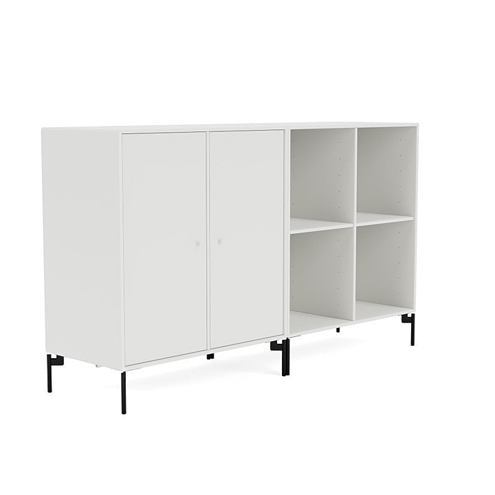 [product_category]-Montana Pair Classic Sideboard With Legs, White/Black-Montana Furniture-5714322264532-0000PAIR-01-03-MON-3