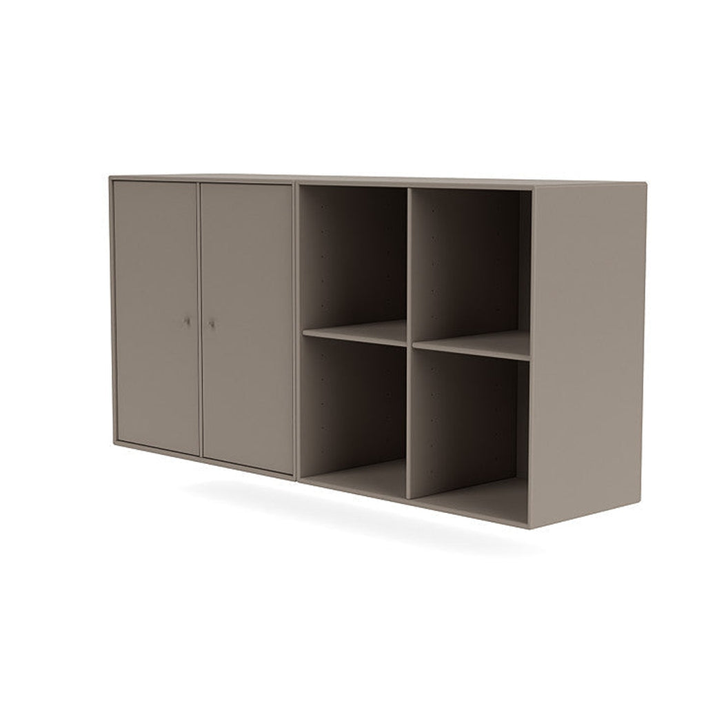 [product_category]-Montana Pair Classic Sideboard With Suspension Rail, Truffle Grey-Montana Furniture-5714322265584-0000PAIR-141-04-MON-1