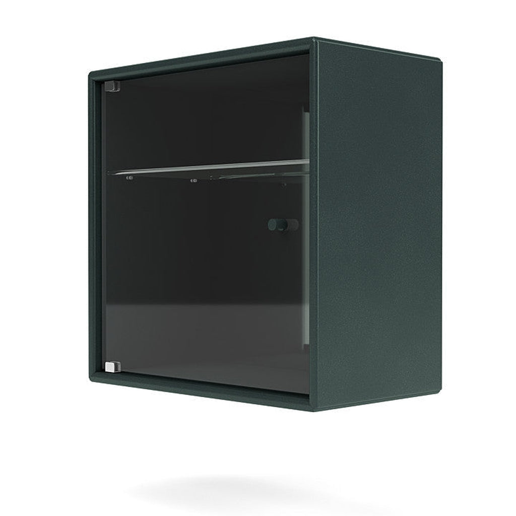 [product_category]-Montana Perfume Wall Mounted Cabinet With Mirror, Black Jade-Montana Furniture-5714322289399-0PERFUME-163-04-MON-1