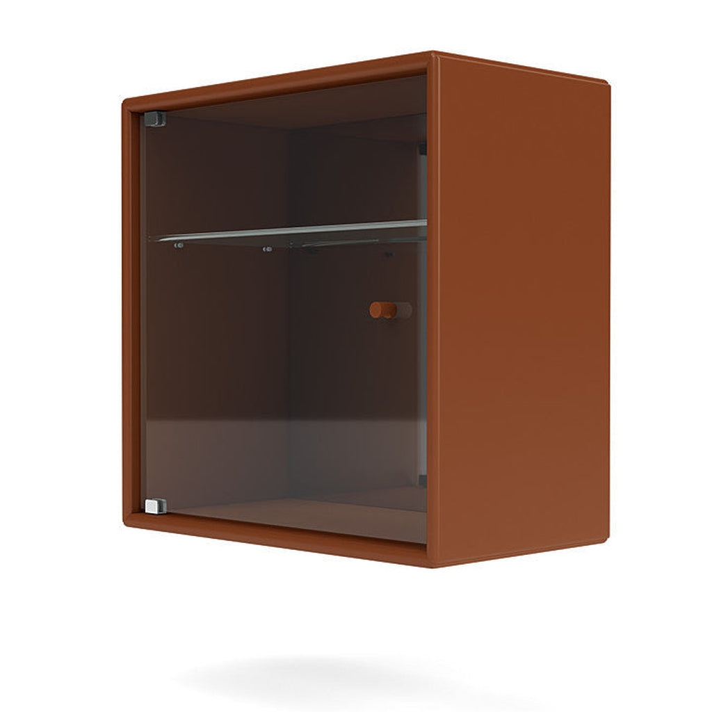 [product_category]-Montana Perfume Wall Mounted Cabinet With Mirror, Hazelnut Brown-Montana Furniture-5714322289238-0PERFUME-146-04-MON-1