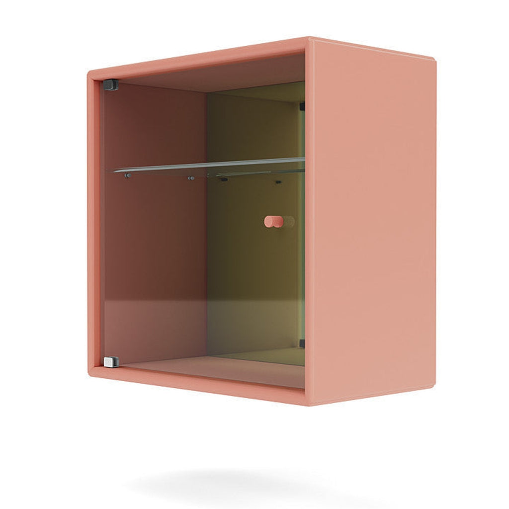 [product_category]-Montana Perfume Wall Mounted Cabinet With Mirror, Rhubarb Red-Montana Furniture-5714322289283-0PERFUME-151-04-MON-1