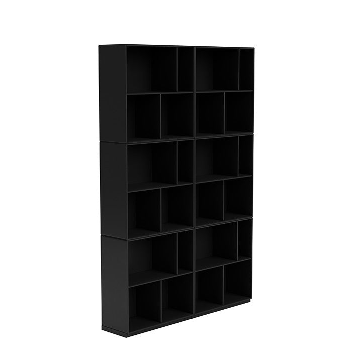 [product_category]-Montana Read Spacious Bookshelf With 3 Cm Plinth, Black-Montana Furniture-5714322267816-0000READ-05-06-MON-3