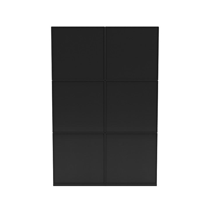 [product_category]-Montana Read Spacious Bookshelf With 3 Cm Plinth, Black-Montana Furniture-5714322267816-0000READ-05-06-MON-4