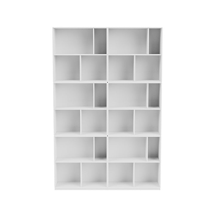 [product_category]-Montana Read Spacious Bookshelf With 3 Cm Plinth, New White-Montana Furniture-5714322267908-0000READ-101-06-MON-2