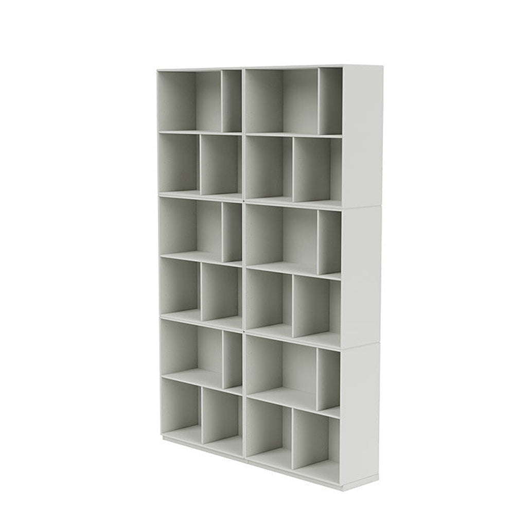 [product_category]-Montana Read Spacious Bookshelf With 3 Cm Plinth, Nordic White-Montana Furniture-5714322267847-0000READ-09-06-MON-1