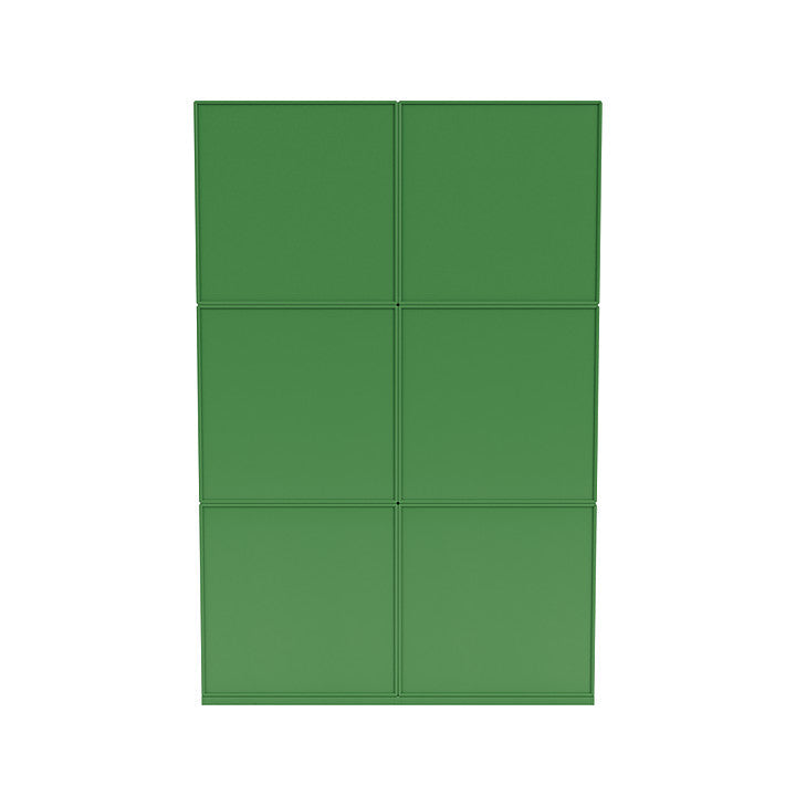 [product_category]-Montana Read Spacious Bookshelf With 3 Cm Plinth, Parsley Green-Montana Furniture-5714322268509-0000READ-152-06-MON-4