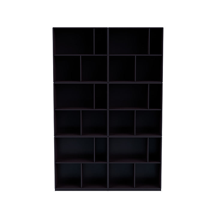 [product_category]-Montana Read Spacious Bookshelf With 3 Cm Plinth, Shadow-Montana Furniture-5714322268356-0000READ-147-06-MON-2