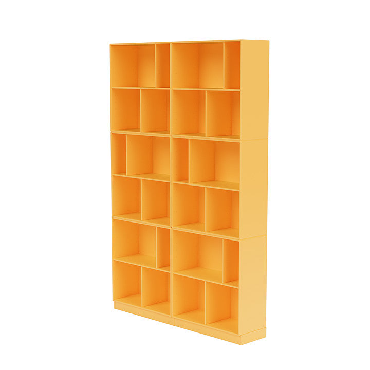 [product_category]-Montana Read Spacious Bookshelf With 7 Cm Plinth, Acacia-Montana Furniture-5715288347871-0000READ-166-07-MON-1