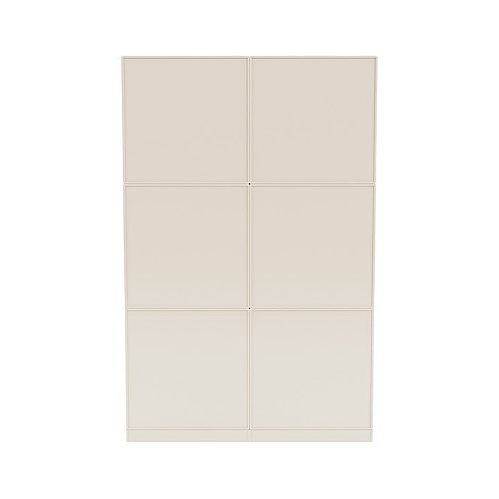 [product_category]-Montana Read Spacious Bookshelf With 7 Cm Plinth, Oat-Montana Furniture-5714322268660-0000READ-158-07-MON-4