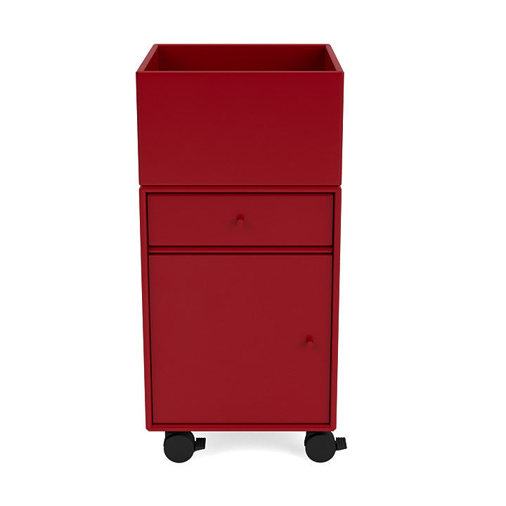 [product_category]-Montana Runner Office Unit On Castors, Beetroot Red-Montana Furniture-5714322828277-00RUNNER-165-05-MON-2