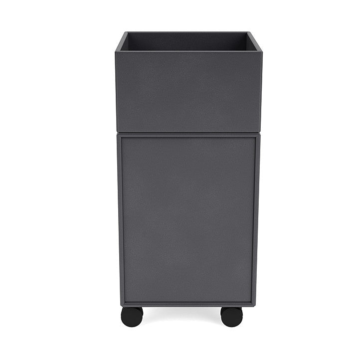 [product_category]-Montana Runner Office Unit On Castors, Carbon Black-Montana Furniture-5714322828291-00RUNNER-36-05-MON-4
