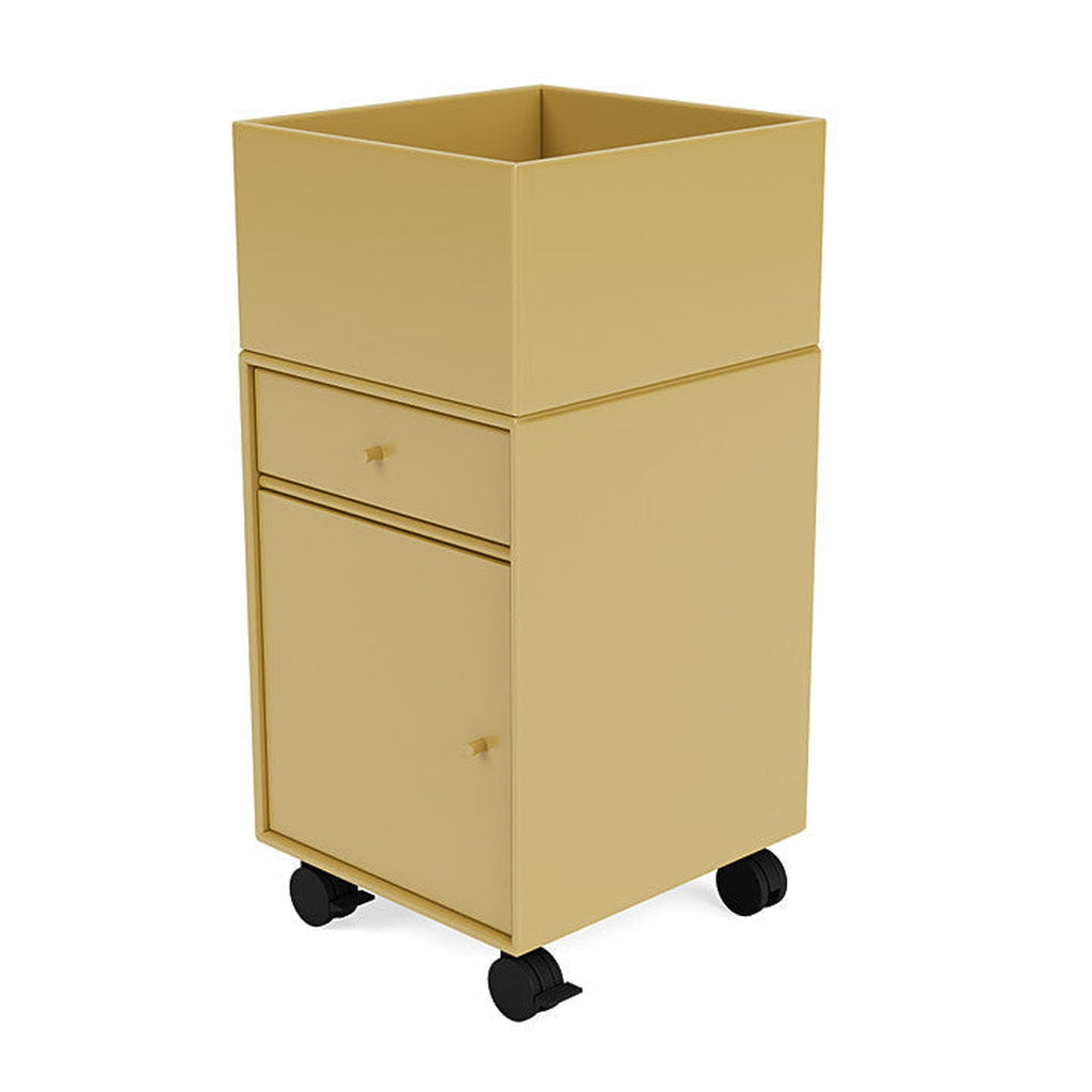 [product_category]-Montana Runner Office Unit On Castors, Cumin Yellow-Montana Furniture-5714322828192-00RUNNER-157-05-MON-1