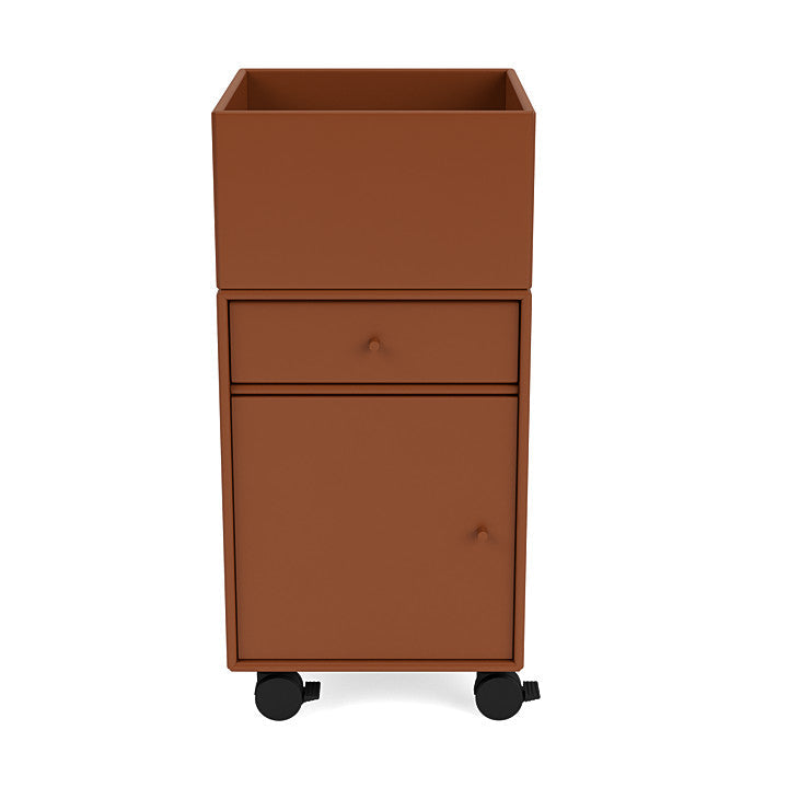 [product_category]-Montana Runner Office Unit On Castors, Hazelnut Brown-Montana Furniture-5714322828093-00RUNNER-146-05-MON-2