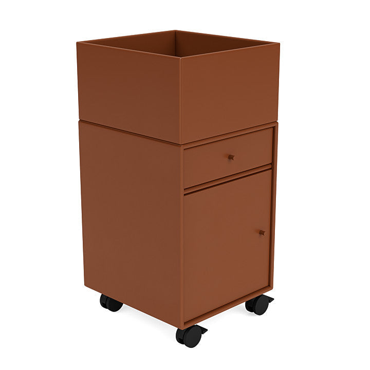 [product_category]-Montana Runner Office Unit On Castors, Hazelnut Brown-Montana Furniture-5714322828093-00RUNNER-146-05-MON-3
