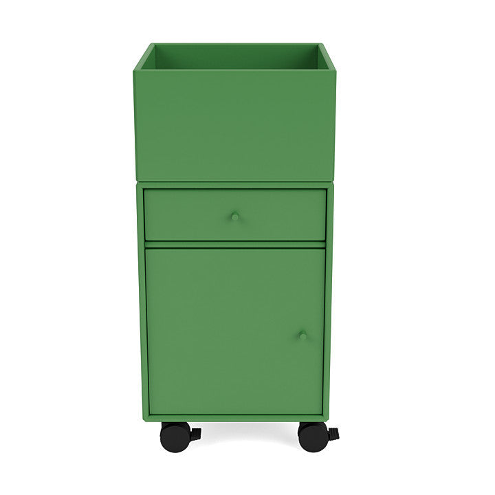 [product_category]-Montana Runner Office Unit On Castors, Parsley Green-Montana Furniture-5714322828154-00RUNNER-152-05-MON-2