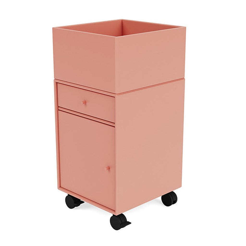 [product_category]-Montana Runner Office Unit On Castors, Rhubarb Red-Montana Furniture-5714322828147-00RUNNER-151-05-MON-1