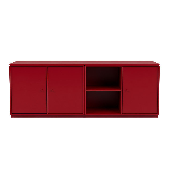 [product_category]-Montana Save Lowboard With 3 Cm Plinth, Beetroot Red-Montana Furniture-5714322259873-0000SAVE-165-06-MON-2