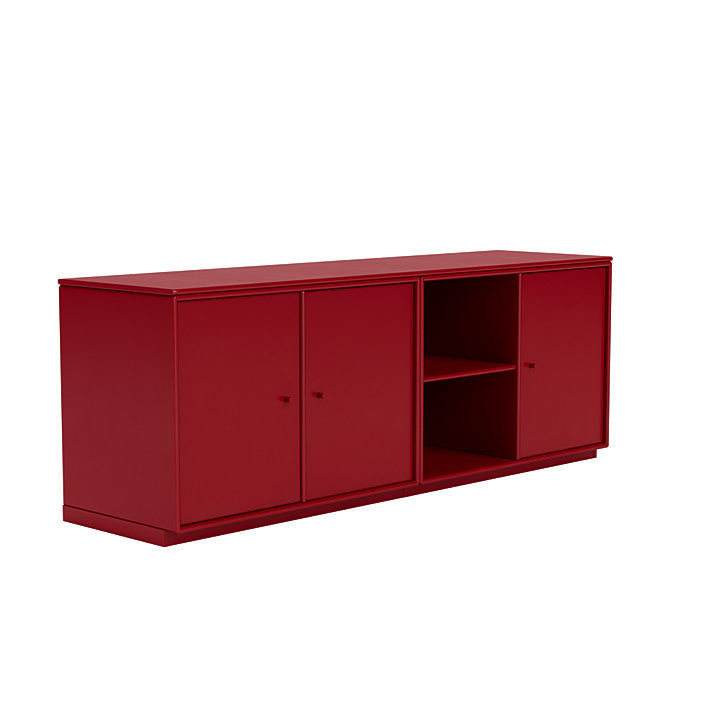 [product_category]-Montana Save Lowboard With 3 Cm Plinth, Beetroot Red-Montana Furniture-5714322259873-0000SAVE-165-06-MON-3