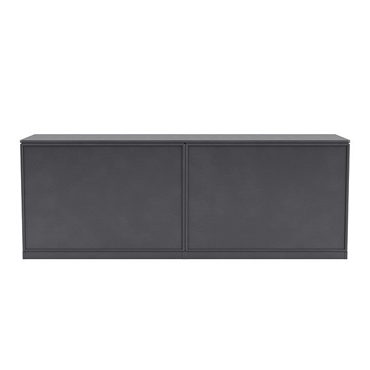 [product_category]-Montana Save Lowboard With 3 Cm Plinth, Carbon Black-Montana Furniture-5714322260015-0000SAVE-36-06-MON-4