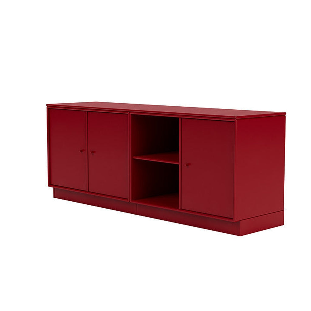 [product_category]-Montana Save Lowboard With 7 Cm Plinth, Beetroot Red-Montana Furniture-5714322259880-0000SAVE-165-07-MON-1