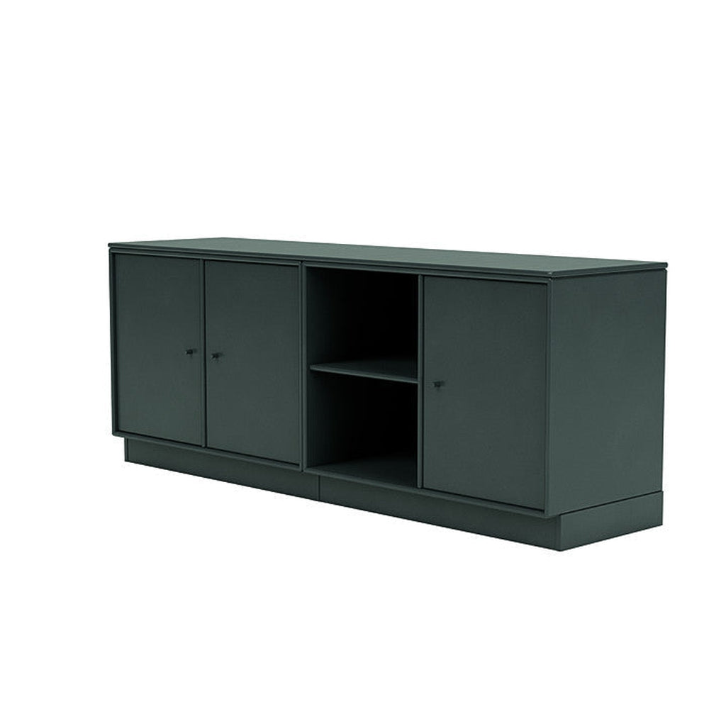[product_category]-Montana Save Lowboard With 7 Cm Plinth, Black Jade-Montana Furniture-5714322259743-0000SAVE-163-07-MON-1