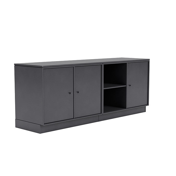 [product_category]-Montana Save Lowboard With 7 Cm Plinth, Carbon Black-Montana Furniture-5714322260022-0000SAVE-36-07-MON-3