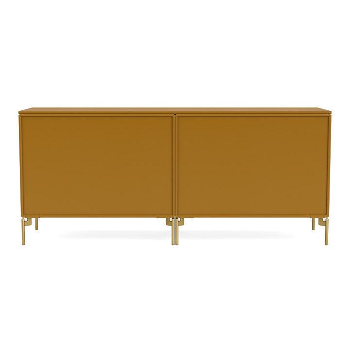 [product_category]-Montana Save Lowboard With Legs, Amber/Brass-Montana Furniture-5714322258357-0000SAVE-142-09-MON-4