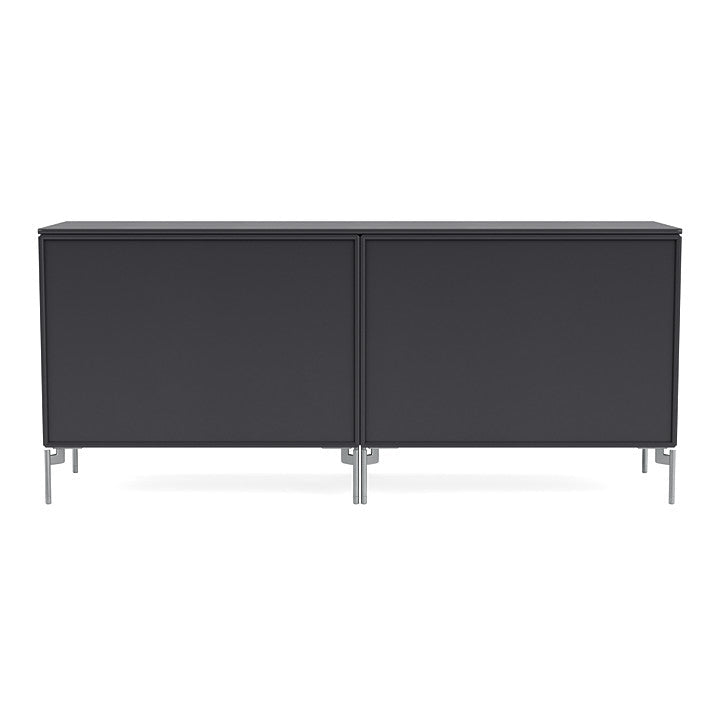 [product_category]-Montana Save Lowboard With Legs, Anthracite/Matt Chrome-Montana Furniture-5714322257442-0000SAVE-04-01-MON-4
