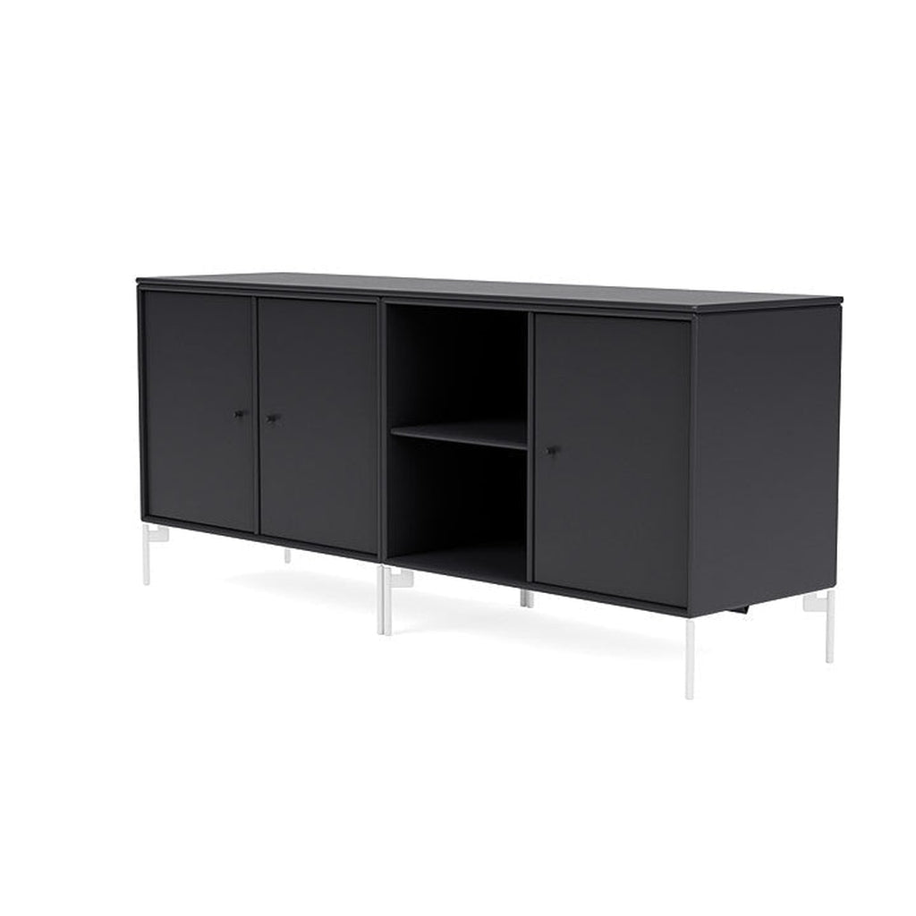 [product_category]-Montana Save Lowboard With Legs, Anthracite/Snow White-Montana Furniture-5714322257459-0000SAVE-04-02-MON-1