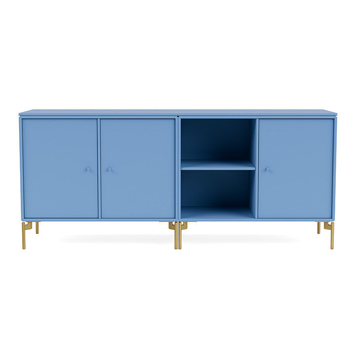 [product_category]-Montana Save Lowboard With Legs, Azure Blue/Brass-Montana Furniture-5714322259125-0000SAVE-154-09-MON-2