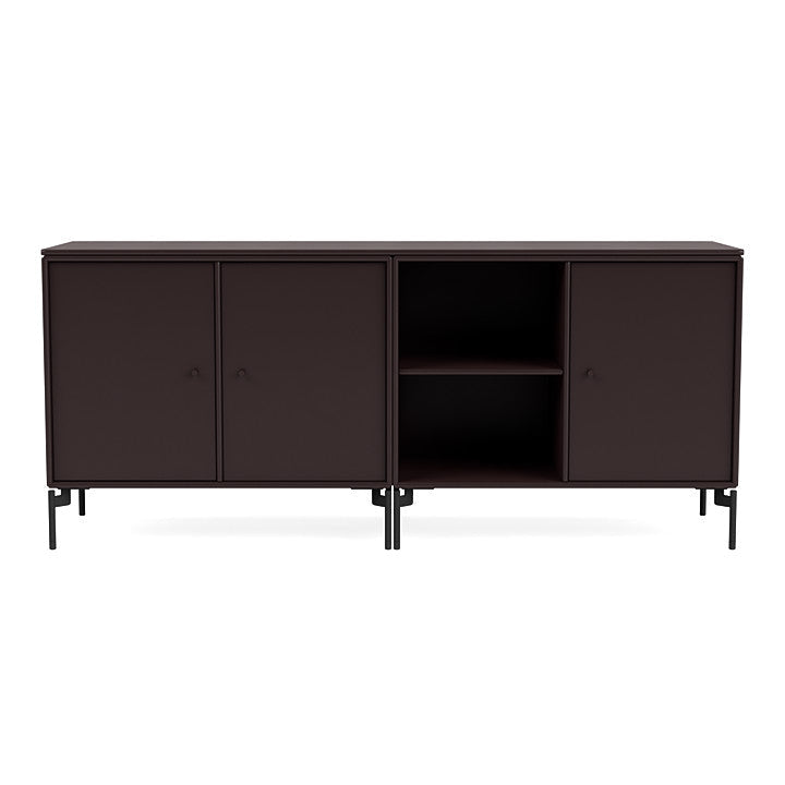 [product_category]-Montana Save Lowboard With Legs, Balsamic/Black-Montana Furniture-5714322259507-0000SAVE-160-03-MON-2