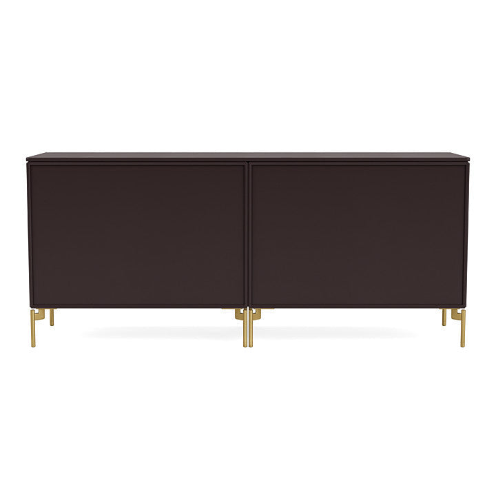 [product_category]-Montana Save Lowboard With Legs, Balsamic/Brass-Montana Furniture-5714322259545-0000SAVE-160-09-MON-4
