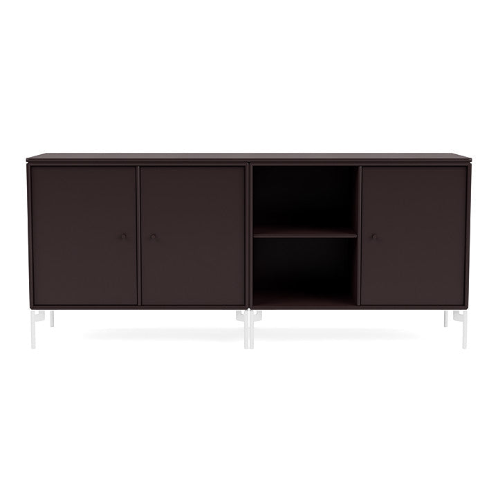 [product_category]-Montana Save Lowboard With Legs, Balsamic/Snow White-Montana Furniture-5714322259491-0000SAVE-160-02-MON-2