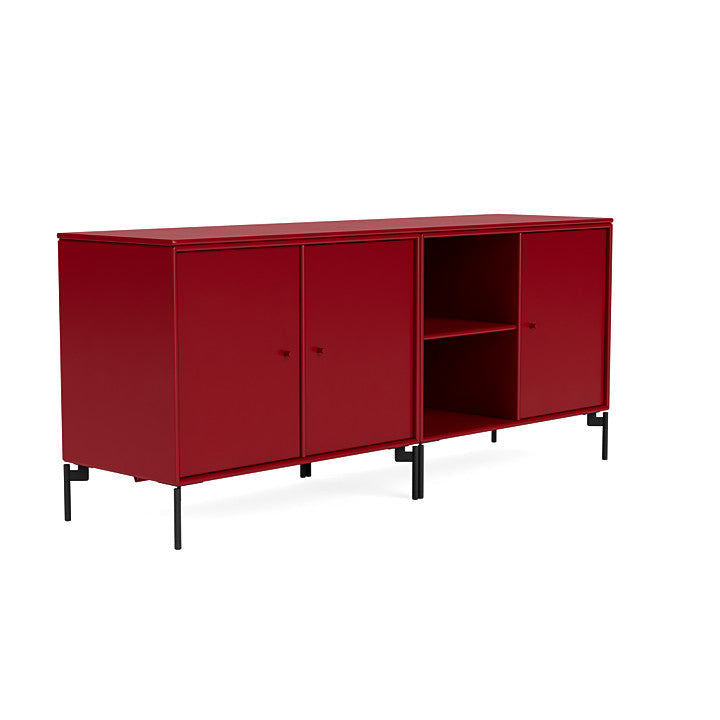 [product_category]-Montana Save Lowboard With Legs, Beetroot/Black-Montana Furniture-5714322259859-0000SAVE-165-03-MON-3