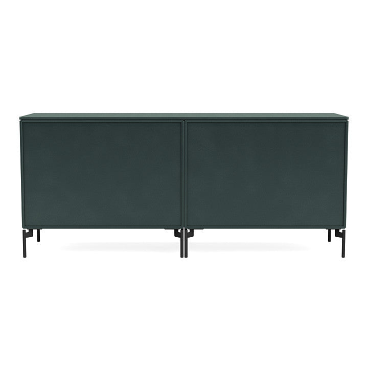 [product_category]-Montana Save Lowboard With Legs, Black Jade/Black-Montana Furniture-5714322259712-0000SAVE-163-03-MON-4