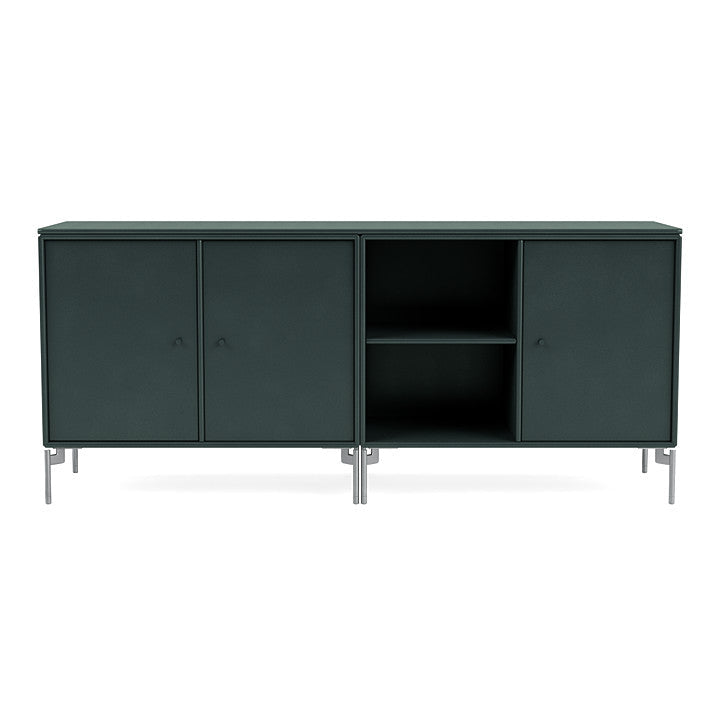 [product_category]-Montana Save Lowboard With Legs, Black Jade/Matt Chrome-Montana Furniture-5714322259699-0000SAVE-163-01-MON-2