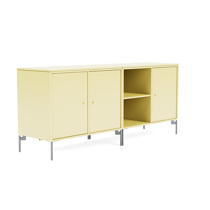 [product_category]-Montana Save Lowboard With Legs, Camomile/Matt Chrome-Montana Furniture-5714322259415-0000SAVE-159-01-MON-3