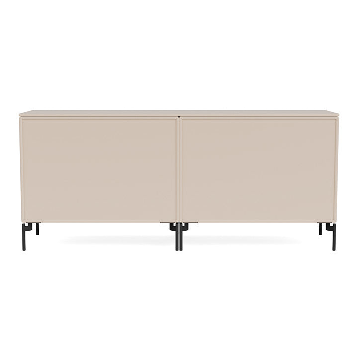 [product_category]-Montana Save Lowboard With Legs, Clay/Black-Montana Furniture-5715288368944-0000SAVE-168-03-MON-4