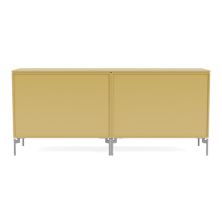 [product_category]-Montana Save Lowboard With Legs, Cumin/Matt Chrome-Montana Furniture-5714322259279-0000SAVE-157-01-MON-4
